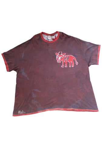 Buffalo Short Sleeves T-Shirt | Contemporary and Colorful Ensemble