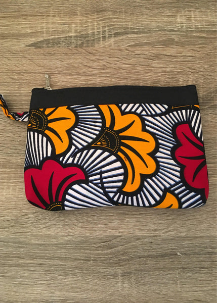 Clutch bag African Print -Contemporary and Colorful Ensemble-African apparel and accessories
