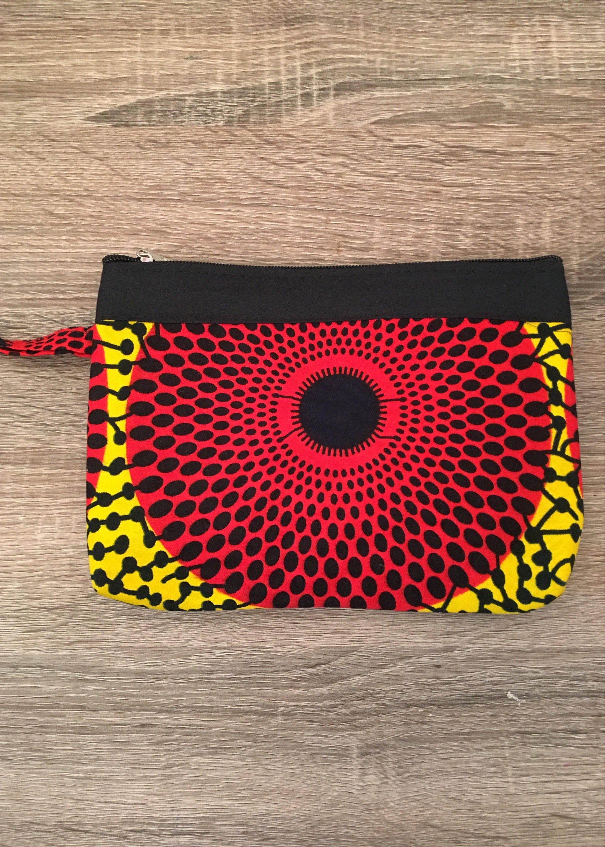 Clutch bag African Print-Contemporary and Colorful Ensemble-African apparel and accessories