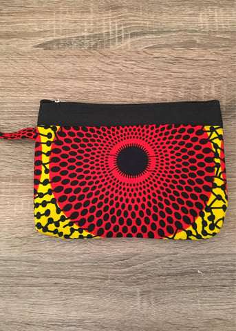 Clutch bag African Print-Contemporary and Colorful Ensemble-African apparel and accessories