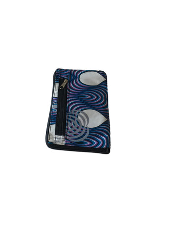 Foldable Tote Bag White Drops Contemporary and Colorful Ensemble-African apparel and accessories
