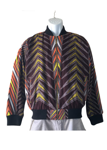 Bomber Jacket | Contemporary and Colorful Ensemble