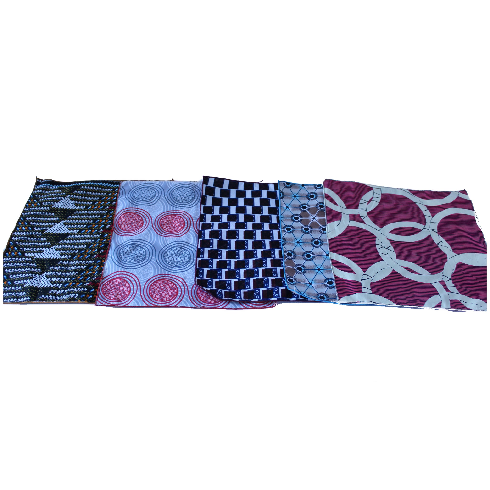 Pocket Square African Print -Contemporary and Colorful Ensemble-African apparel and accessories